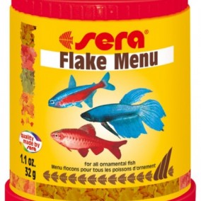 Sera flake menu