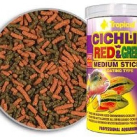 Cichlid Red & Green Tropical Hrana Za Ribice